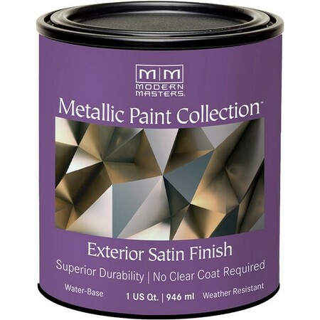RUST-OLEUM Modern Masters Qt Exterior Metallic Gray Velvet 337161